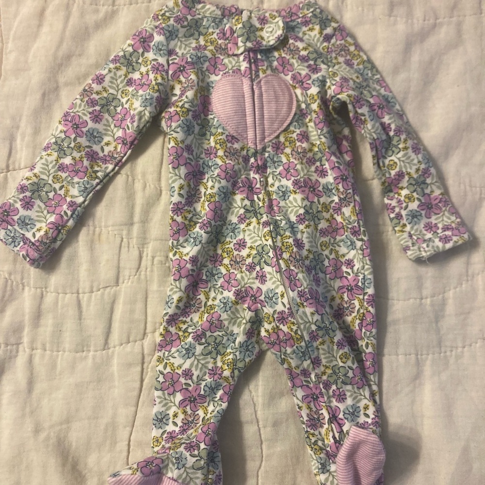10/$20 sale! Floral Kids One Piece Footie